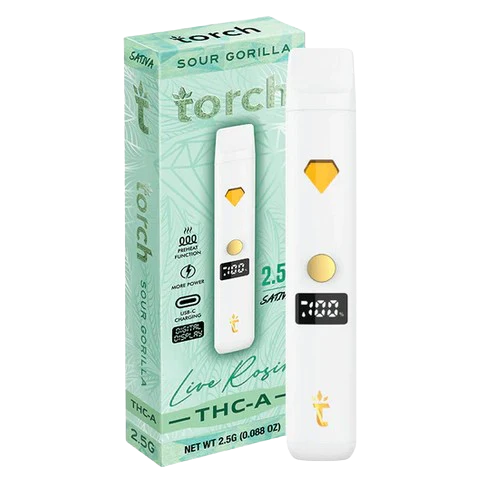 Torch 2.5g THC-A Live Rosin
